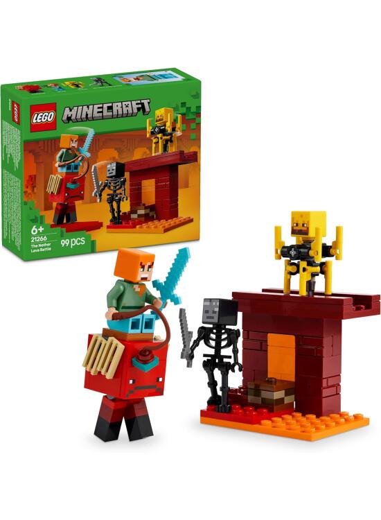 Aventura en el Inframundo de Minecraft con LEGO