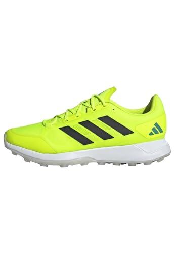 Adidas Unisex Adulto Zone DOX, Pure Teal/Zero Met./Lucid Lemon, 42 EU