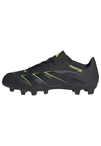 Adidas Unisex Club Firm Ground/Multi Ground Football Boots, Core Black/Carbon/Lucid Lemon, 43 1/3 EU