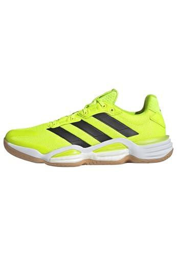adidas Hombre Stabil 16 Indoor Shoes, Lucid Lemon/Carbon/Lucid Lemon, 39 1/3 EU