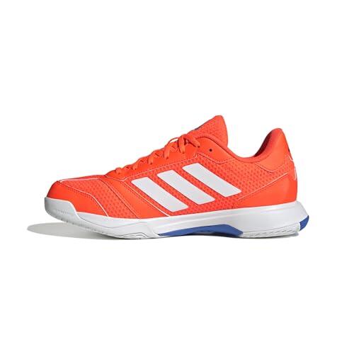 adidas Hombre Ligra 8 Mens Indoor Shoes, FTWR White/FTWR White/Bright Royal, 43 1/3 EU