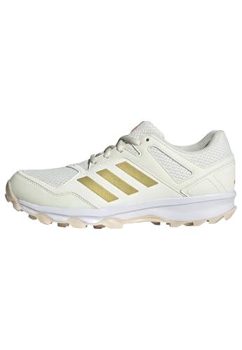 Adidas Mujer Fabela Rise, Off White/Gold Met./Crystal Sand, 36 EU