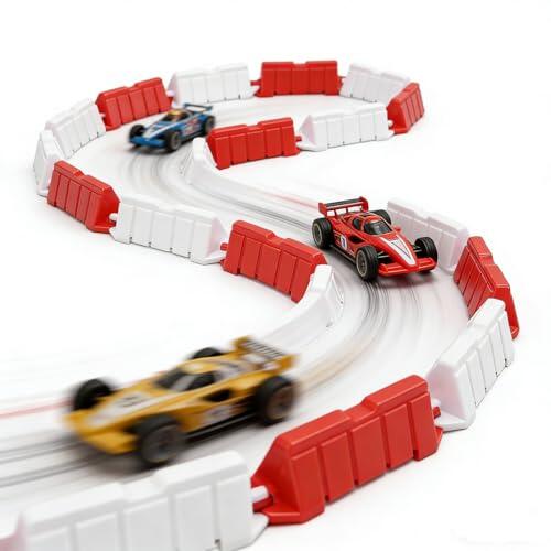 Optimiza tu circuito de drift con las vallas rojas BAFOVY de alta resistencia
