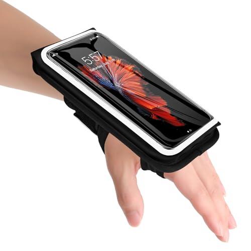 Guzack Brazalete Movil Running Ajustable Brazalete Deportivo para Muñeca y Antebrazo, 6.9" Funda Movil Correr para iPhone 16/15/14 Pro MAX/Samsung Galaxy S24/S23/S22 Porta Runnning Accesorios