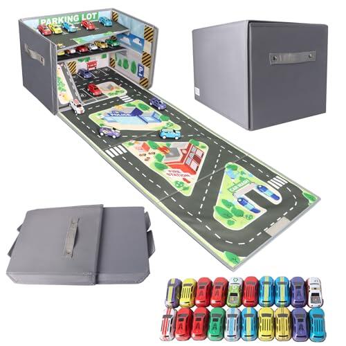 Solución Práctica para el Orden Infantil: Análisis de la Caja de Almacenaje para Coches de Juguete