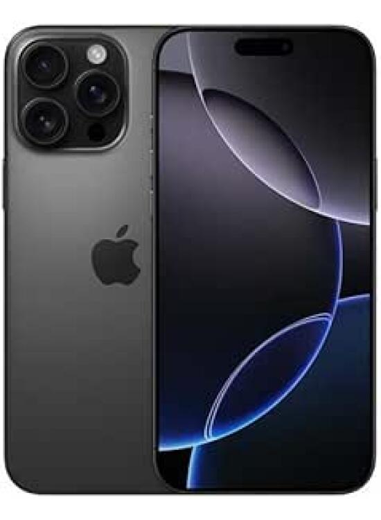 Apple iPhone 16 Pro Max, 256GB, Titanio Negro (Reacondicionado)