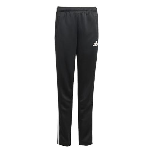 Adidas Unisex - Bambini e Ragazzi Adidas Unisex 3-Stripes Pant, Black, 5-6 Years