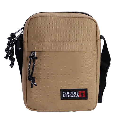 Coronel Tapioca – Bandolera para hombre estilo casual | Bolso hombre bandolera compacto con múltiples compartimentos | Ideal para uso diario, viajes o trabajo