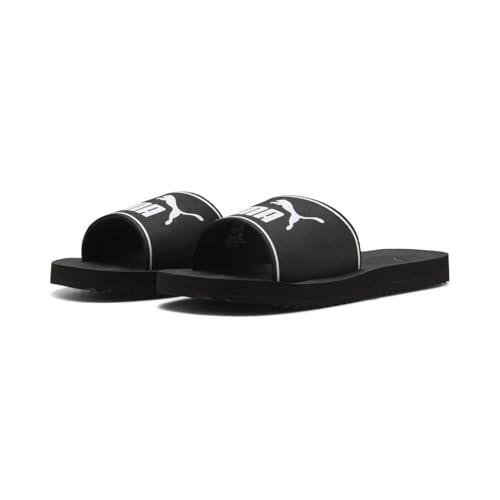 Puma Sandalias Unisex Purecat 2.0, Puma Negro, Puma Blanco, 44.5 EU