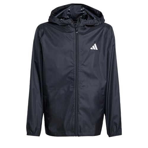 adidas Unisex niños Rain Coat, Black, 13-14 Years