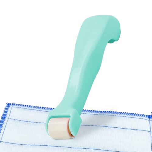 Rodillo de Mano – Rodillo de Costura de Tela, Herramienta para acolchar, Herramienta de prensado de Costuras, Dispositivo de alisado de Costuras, diseño ergonómico para un mecanizado preciso y