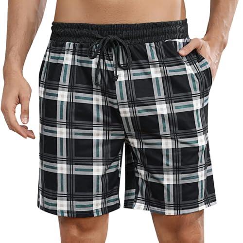 Marvmys Pantalón Corto Pijama Hombre