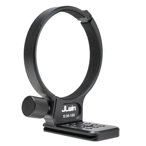 FOTGA Anillo de soporte de metal para trípode de 86 mm para objetivo Samyang 35-150 mm F2-2.8, trípode integrado Arca Swiss con tornillo de 1/4" y 3/8"