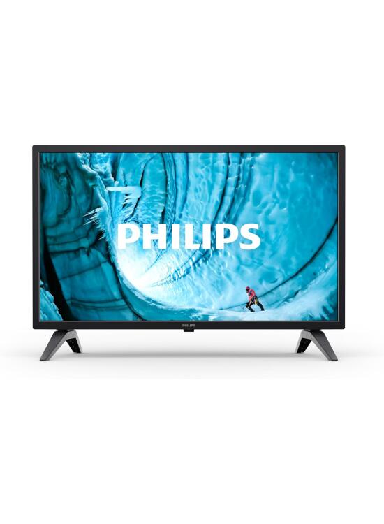Philips 24PHS6019 Smart HD LED - Pantalla de 24 Pulgadas con Plataforma Titan OS, Pixel Plus y Sonido Dolby Audio, Funciona con Alexa y con el Asistente de Voz de Google - Bisel Negro Mate
