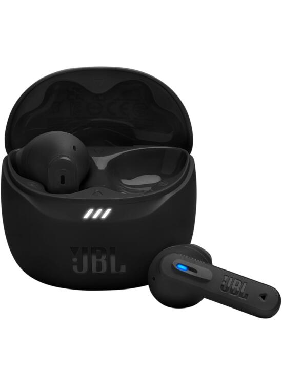 JBL Tune Flex 2, Auriculares inalámbricos Bluetooth y cancelación de Ruido. Autonomía de hasta 48 hrs, IP54 Resistentes al Agua y al Polvo, conexión multipunto, diseño ergonómico y Abierto, Negro