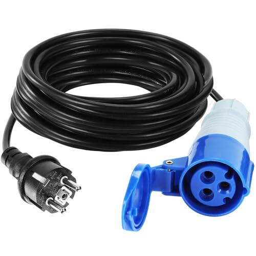Guía técnica del cable adaptador CEE de 5 metros para caravanas y barcos