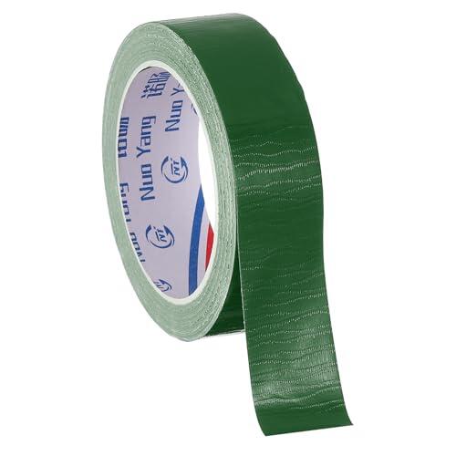 PATIKIL 1.2"X0.007" Cinta de Encuadernación de Libros, 22 Yardas Cinta de Reparación de Encuadernación de Libros de Tela Cinta Autoadhesiva para Reparar Libros Antiguos, Verde