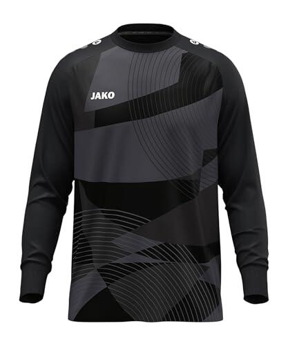 JAKO Camiseta de Portero Unisex para niños, Color Negro, 164