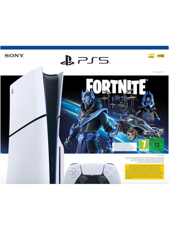 Consola PlayStation5: pack Fortnite Cobalt Star