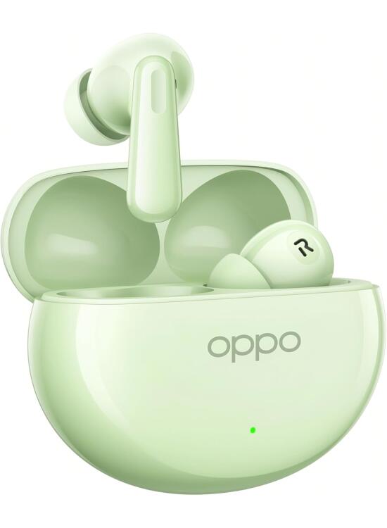 OPPO Enco Air4 - Auriculares Inalámbricos con Sonido Envolvente, Cancelación de Ruido Activa, 12h de Autonomía, Baja Latencia para Gaming y Resistencia IP55 - Verde