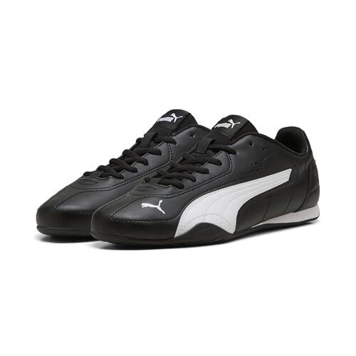 Puma Unisex's Catch Sneaker, Puma Negro, Puma Blanco, 43 EU