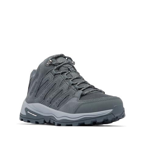 Columbia Redmond IV Mid Zapatos Impermeables, Construidos Para Resistir Los Elementos, Malla Transpirable, Puntera Robusta, Entresuela Liviana, Agarre Superior - Mujer