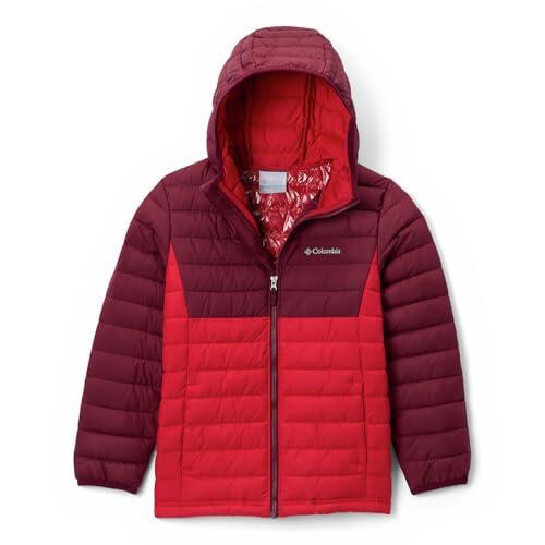 Columbia Powder Lite 2 - Chaqueta acolchada con capucha para niño (paquete de 1)