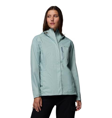 Columbia Pouring Adventure III Chaqueta, Construcción Impermeable, Facilidad Transpirable, Comodidad Ajustable, Facilidad de Empaque - Mujer