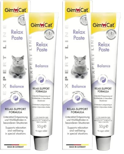GimCat Expert Line Relax Pasta: Solución Nutricional para la Ansiedad Felina
