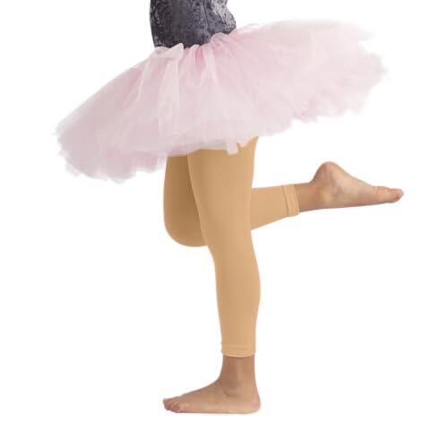 CALZITALY Pack 1 o 2 Pares - Leggings de Danza para bebés, Leggings de Ballet, Leotardos de Ballet, 4-6, 8-10, 12-14 años, 60 Den, Made in Italy (FR/ES, Edad, 12 años, 14 años, Regular, Natural)