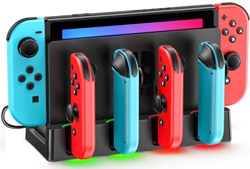 Estación de Carga: Gestión de Energía para Nintendo Switch