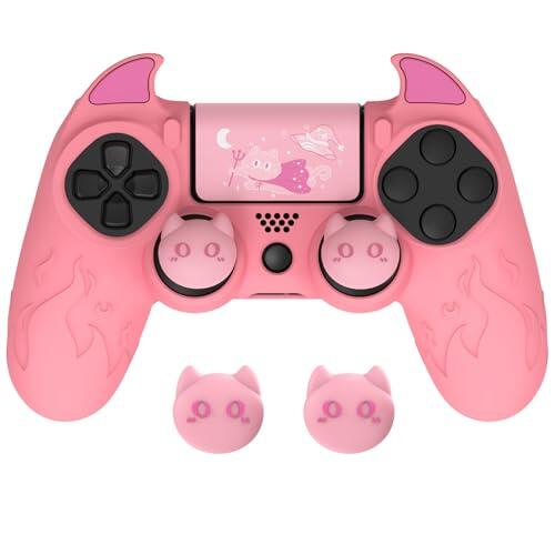 Análisis Completo de la Funda PlayVital Cute Demon para Mando de PS4