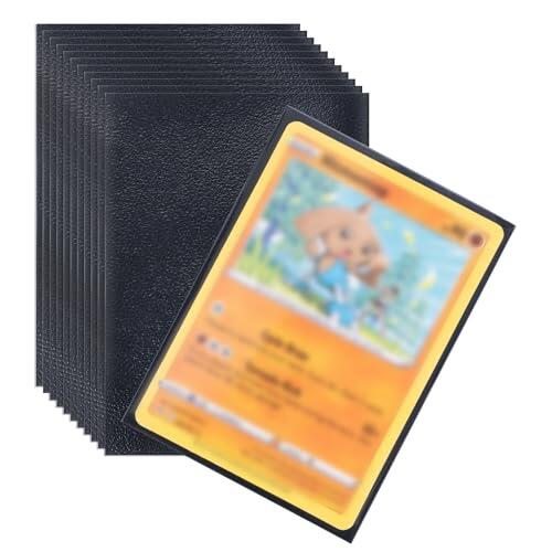 Fundas Cartas,500 Fundas Para Cartas,66 X 91 MM Transparente Soft Sleeves para Cartas Aptas para Cartas Deportivas,Cartas Coleccionables,MTG,Pokemon Magic
