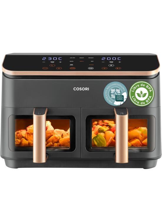 Doble Cesta, Doble Posibilidad: Análisis de una Freidora de Aire de Gran Capacidad