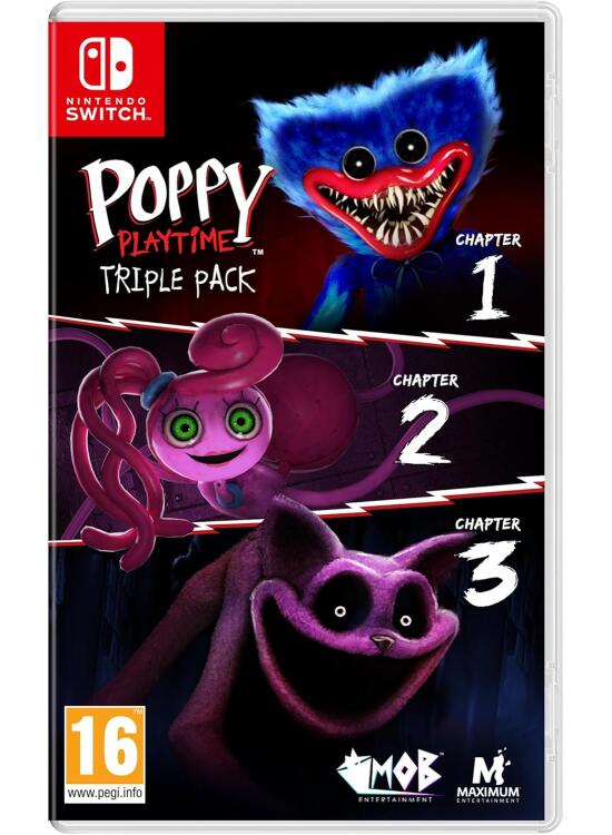 Aventura y Misterio en Nintendo Switch: Análisis del Triple Pack de Poppy Playtime