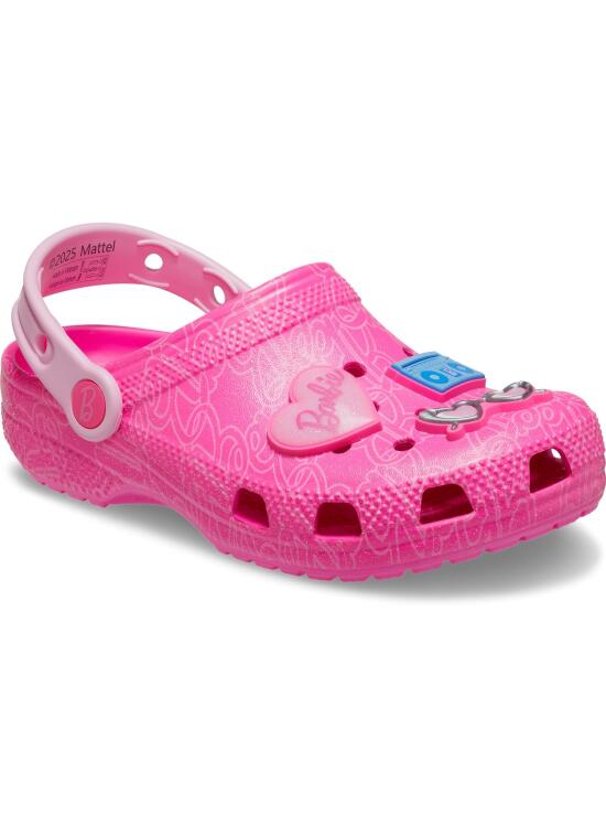 Crocs Mattel Pink Barbie Classic Clog K, Zuecos Unisex niños