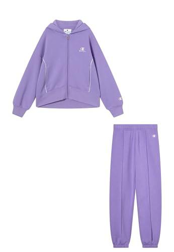Champion Sudadera Legacy para niña, Morado (, XS