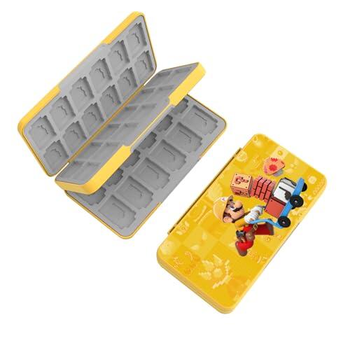 doepeBAE Switch - Funda para tarjetas de juego compatible con Nintendo Switch, soporte de almacenamiento para tarjetas de juego, funda protectora delgada portátil con 48 ranuras para tarjetas de juego