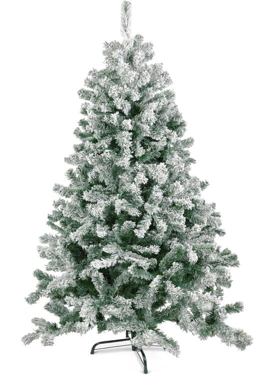 Análisis de un Clásico Invernal: El Árbol de Navidad Nevado