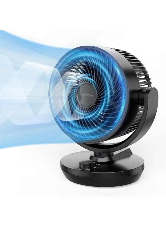 Ventilación Eficaz y Silenciosa: Explorando el Ventilador Compacto DR.PREPARE
