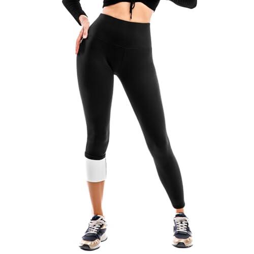 SINOPHANT Leggins Termicos Mujer Invierno, Pantalones Térmicos Mujer Cintura Alta, Gruesos y Cálidos, Black, M