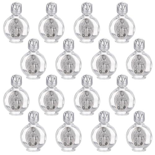 Elegancia y Devoción: Análisis del Set de 16 Botellas de Vidrio WEBEEDY para Agua Bendita