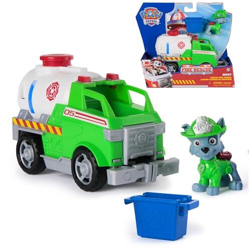 Análisis y características del Vehículo de Rescate de Bomberos de Rocky de Paw Patrol