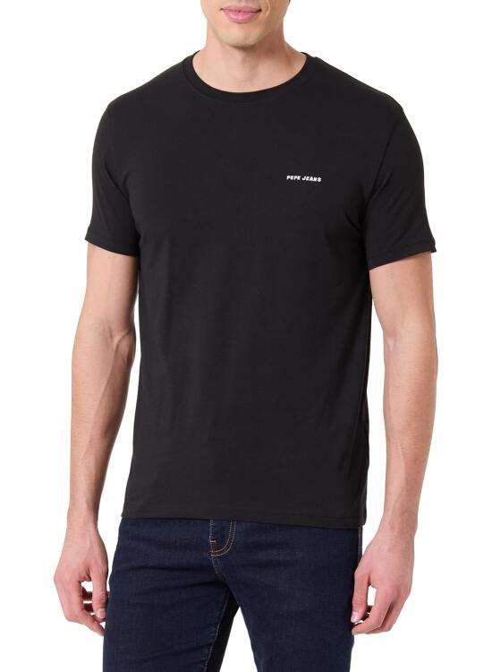 Pepe Jeans M Basic Logo Stretch Camiseta para Hombre