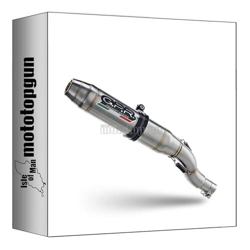 tubo de escape gpr homologado acero deeptone, db-killer incluido, h.98.de compatible con honda cbr 600 f - sport 2001 2002 2003 2004 2005 2006 2007 mototopgun
