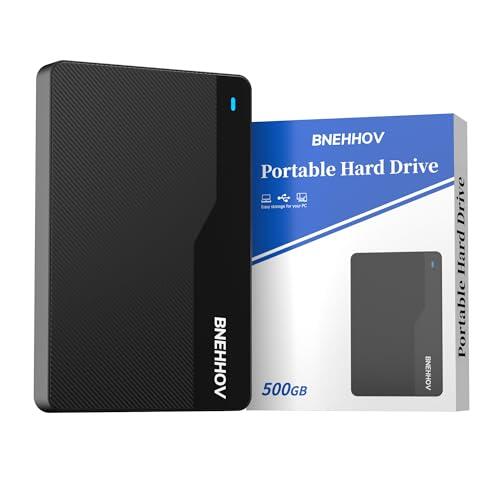 Almacenamiento Portátil Eficiente: Análisis del Disco Duro BNEHHOV 500GB USB 3.0