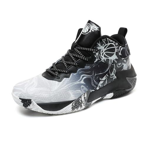 Zapatillas de Baloncesto para Hombre Zapatillas Deportivas cómodas de Malla para Caminar Zapatillas Ligeras de Moda para Correr al Aire Libre
