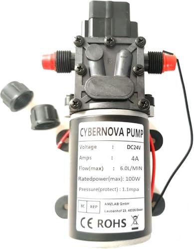 Soluciones de bombeo portátiles: Análisis completo de la bomba de diafragma CYBERNOVA 24V