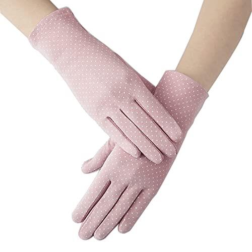 CHENGZI 3 pares de guantes UV para mujer, protección solar, guantes de conducción de verano Sunblock para conducir al aire libre
