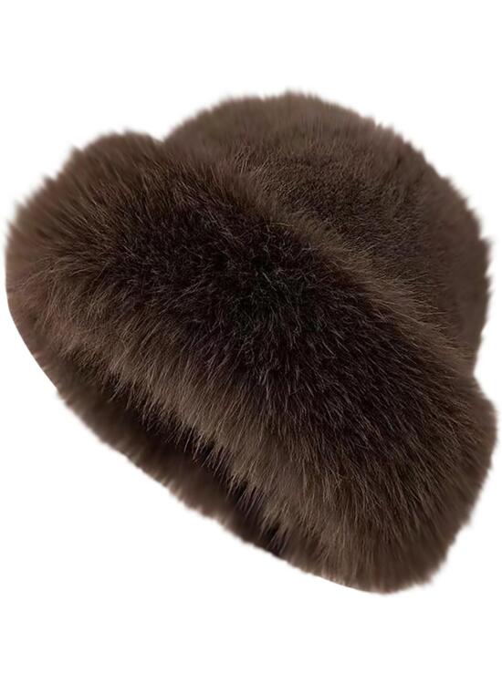 2026 Gorro de Invierno para Mujer,Gorro Ruso para Deportes de Nieve,Sombrero Mujer Invierno,Mujer Sombrero de Piel Sintética Invierno Cálido Gorro para Esquí Gorra Estilo de Rusia